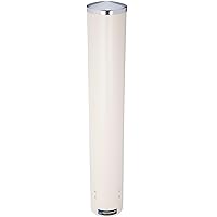 San Jamar Small Pull-Type Cup Dispenser Fits 4-10 Oz Cups with Flip Caps for Restaurants, Dining Halls, and Fast Food, Plastic, 23.5 Inches, Sand