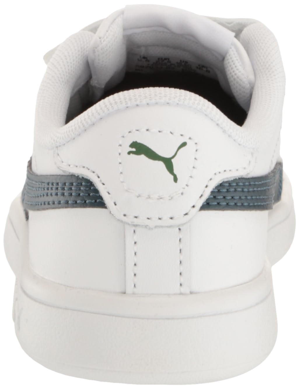 PUMA Unisex-Child Smash 3.0 Leather Hook and Loop Sneaker