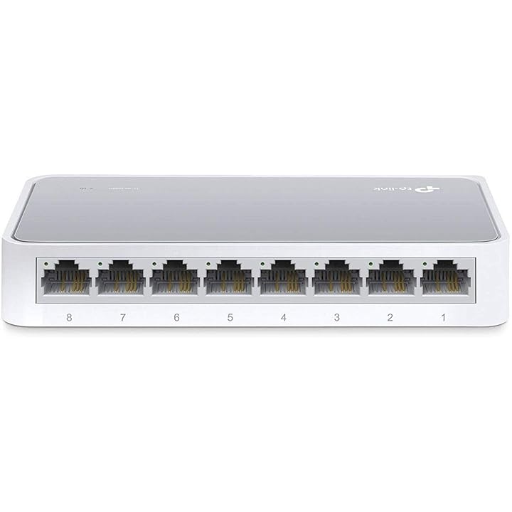 Mua Tp-Link 8 Port 10/100Mbps Fast Ethernet Switch | Desktop Ethernet  Splitter | Ethernet Hub | Plug And Play | Fanless Quiet | Desktop Design |  Green Technology | Unmanaged (Tl-Sf1008D), White