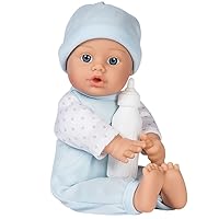 Adora Amazon Exclusive Sweet Babies Collection, 11” Soft and Cuddly Boy Baby Doll | Machine Washable, Birthday Gift For Ages 1+ - Baby Boy Peanut