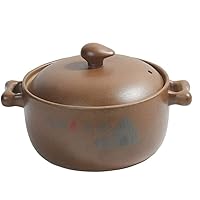 Household Kitchen Soup Pot High Temperature Flame Ceramic Cooking Pot Steamer Casserole Multifunctional Cookware