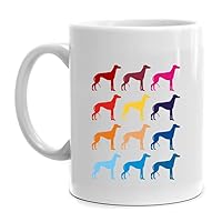 Colorful Polish Greyhound Mug 11 ounces