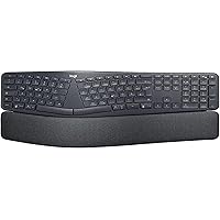 Logitech ERGO K860 Ergonomic Split Keyboard, QWERTZ German Layout - Grey