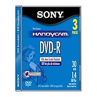 Sony 8cm DVD-R with Hangtab (3 Pack)