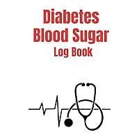 Diabetes Blood Sugar Log Book - Daily Glucose Monitoring Logbook - Record Blood Sugar Levels, Insulin Dose, Carb Intake, and activities - Professional 2 Year Diary