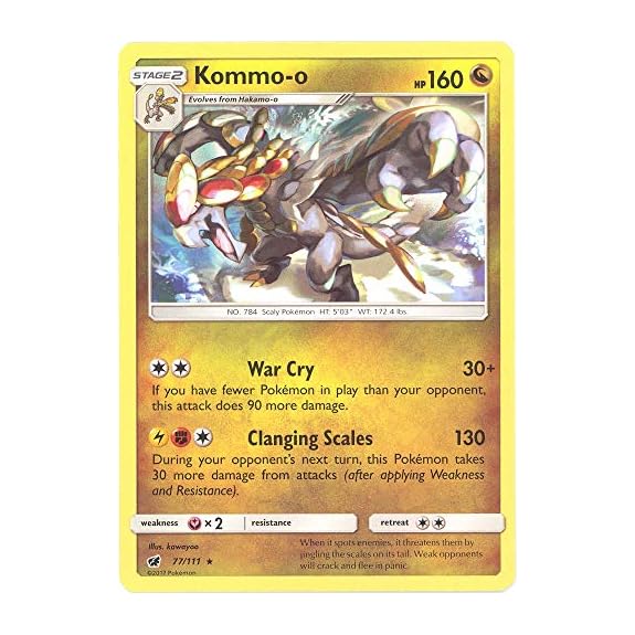 Pokemon - Kommo-o - 77/111 - Rare