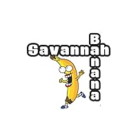 Funny Savannah Banana Name for and Girls: HEARTS JOURNAL - 6