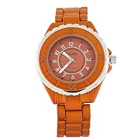 Orange/Rust Link Fashion Watch