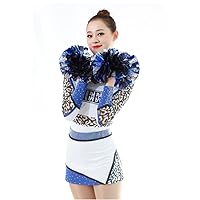 LIUHUO Cheerleading Uniforms Stage Handmade Custom Performance Girl Competition Suit