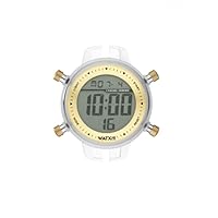 R. watx Colors dig. col.Chocolate. Unisex Digital Quartz Watch with Bracelet RWA1008