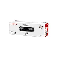 Canon Genuine Toner Cartridge 126 Black (3483B001), 1-Pack, for Canon imageCLASS LBP6200d, LBP6230dw Laser Printers