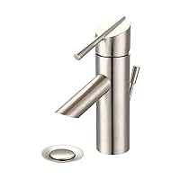 I2V - Single Handle Bathroom Faucet - Brushed Nickel