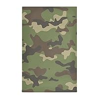Tea Towell Green Camouflage Trendy Style Camo Microfiber Hand Towels Kitchen Absorbent Cute Hand Towels for Kitchen Rags Rustic Printed 28x18in 4PCS