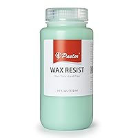 Pasler® Wax Resist for Pottery,Bisque or Greenware,Glaze and Slip Application, 16 fl oz / 473 ml