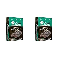NUGO, Bar Box Dark Mint Chocolate Chip 12 Count, 1.76 Ounce (Pack of 2)