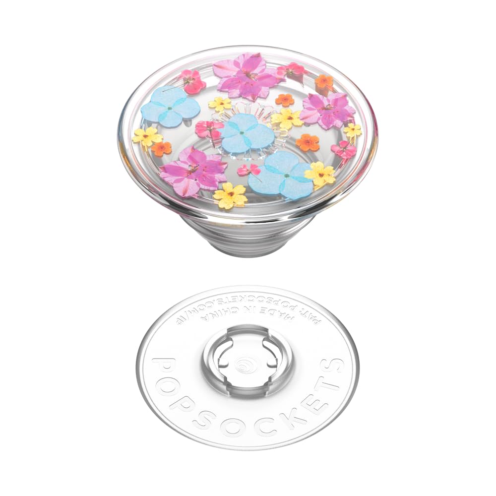 POPSOCKETS Phone Grip with Expanding Kickstand - Translucent Delicate Floral