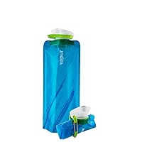 Vapur Flexible, Collapsible Wide Mouth Anti-Bottle with Detachable Carabiner