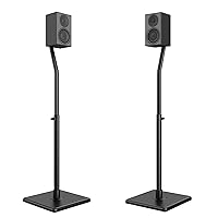 USX MOUNT Universal Speaker Stands, Height Adjustable Extend 30.0