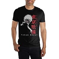 Bioworld Tokyo Ghoul Character Men's Black T-Shirt