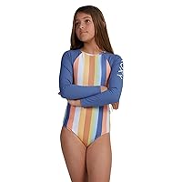 Roxy Girl's Dreaming Space Long Sleeve One-Piece Swimsuit (Big Kids)