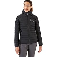 RAB Women's Infinity Microlight Down Gore-Tex Infinium Jacket for Hiking, Climbing, Skiing, & Casual