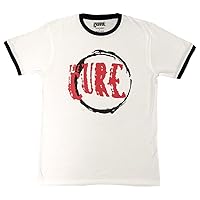 The Cure Ringer T Shirt Circle Band Logo Official Unisex White