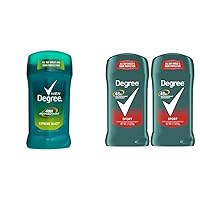Degree Men Original Antiperspirant Deodorant for Men, Pack of 6 & Men Original Antiperspirant Deodorant for Men, Pack of 2, 48-Hour Sweat and Odor Protection, Sport 2.7 oz