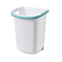 Laundry Basket Household Dirty Clothes Basket With Wheels Bathroom Storage Basket Dirty Clothes Basket (Color : D, Size : As shown)
