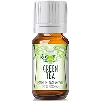 Professional Green Tea Fragrance Oil 10ml for Diffuser, Candles, Soaps, Lotions, Perfume 0.33 fl oz