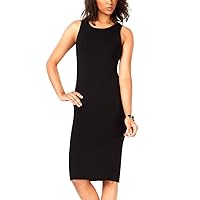 Womens Cocktail Party Sweaterdress Black L