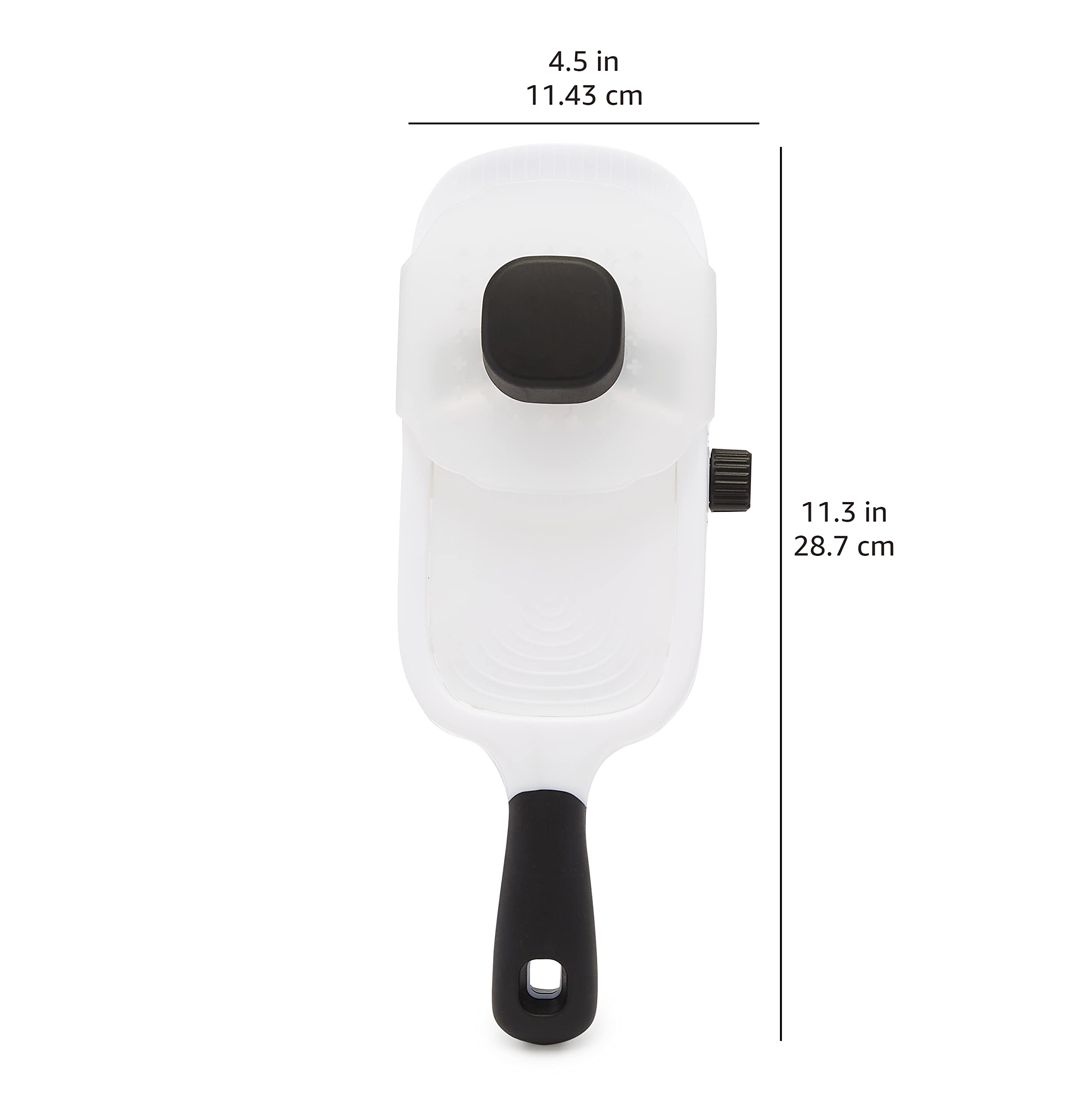 Amazon Basics Hand-held Mandoline Slicer, White