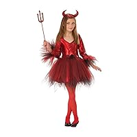 Rubie's Classic Devil Child's Costume, Medium , Red