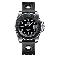 STEELDIVE SD1953T 300M Water Resistant NH35 Automatic Men Dive Watches Reloj Black Ceramic Bezel Stainless Steel Sport Watch