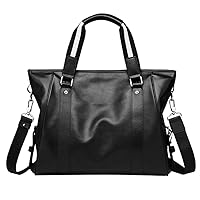 Handbag Men's Leather Men's Bags Horizontal Section Computer Bag Men's Business Business Large Capacity Briefcase