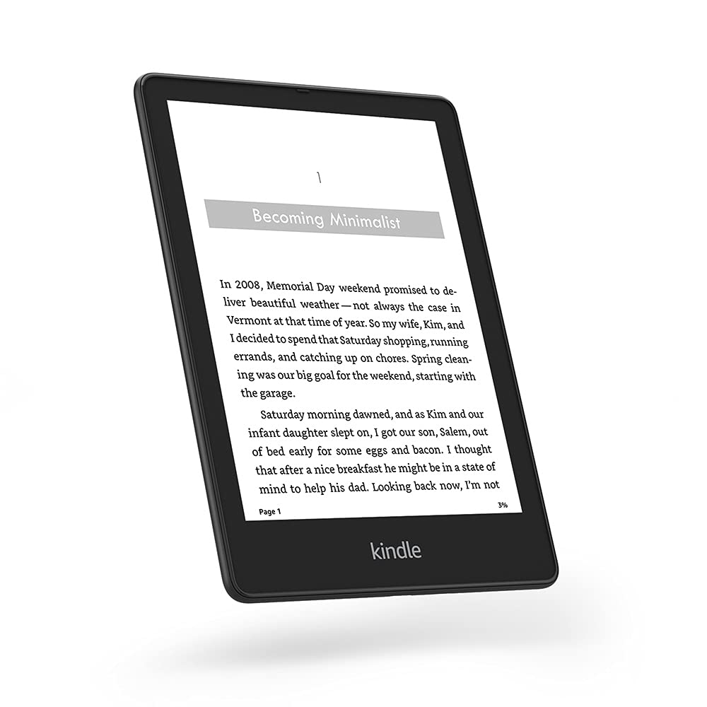 Certified Refurbished Kindle Paperwhite Signature Edition (32 GB) – With a 6.8