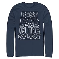 STAR WARS Galaxy Dad Men's Tops Long Sleeve Tee Shirt