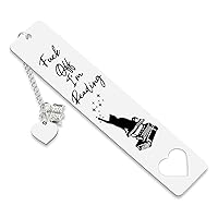 Funny Inspirational Bookmark Gifts for Women Girls Cat Book Lover Gifts for Women Birthday Christmas Graduation Gifts for Teen Girls Engraved Reading Accessories Gifts for Friends Female Daughter