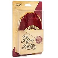 Love Letter Card Game - Renaissance Strategy Deduction Game for Ages 10+, 2-6 Players, 20 Min Playtime by Z-Man Games