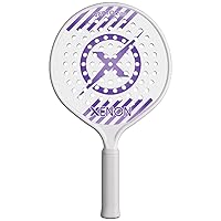 Vector Light Max Platform Tennis Paddle by Xenon Paddle, Oversize Head, Even Balance Point, Handle Weighted, Softer Foam Core, Power and Control, 4” Grip