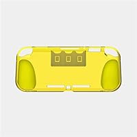 Compatible with Nintend Switch Lite Protective Case Grip Cover Soft Shell TPU Shell for Switch Lite Console Accessories Protective Cover Game Bumper Switch Lite Stand Yellow