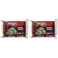 Iberia Guava Paste, 14 oz, All Natural, Vegan, Gluten Free, Halal, Kosher Guava Paste for Snacks, Cooking, Baking (Pack of 2)
