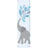 Oopsy Daisy Elephant Playtime by Stacy Amoo Mensah Growth Charts, 12 by 42-Inch