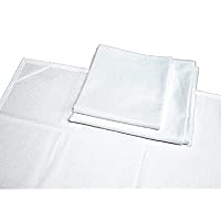 White Flour Sack Dish Towels, Size 33-Inch by 38-Inch, 2-Pack