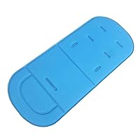 1pc Pushchairs Seat Linersl, Baby Stroller Cushion Pushchair Pad Car Seat Mat for Newborn Baby Strollers (Blue)