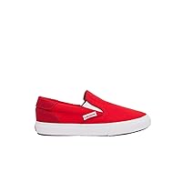 Lacoste Jump Serve Slip Sneaker, RED/WHT, 11.5 US Unisex Big Kid