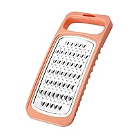 Cheese Grater, Stainless Steel Graters Double Sided Potato Grater Carrot Slicer Vegetable Shredder with Handle for Cheese, Ginger, Chocolate, Spices and More