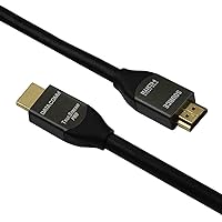 DATA COMM Electronics 46-1020-BK 20-feet 10.2 Gbps Active High Speed HDMI Cable, 4K, Ultra HD Ready, Black