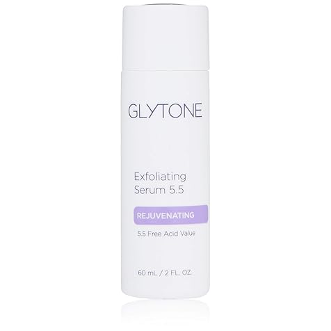 Exfoliating Serum 5.5 - With 5.5% Glycolic Acid - Water Gel for Face - Daily Hydrating Serum - For All Skin Types - Fragrance-Free