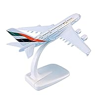 Scale Model Airplane 1:400 for Emirates Airbus A380 Scale Model Airplane Metal Aircraft Model Finished Aircraft Collection Miniature Crafts