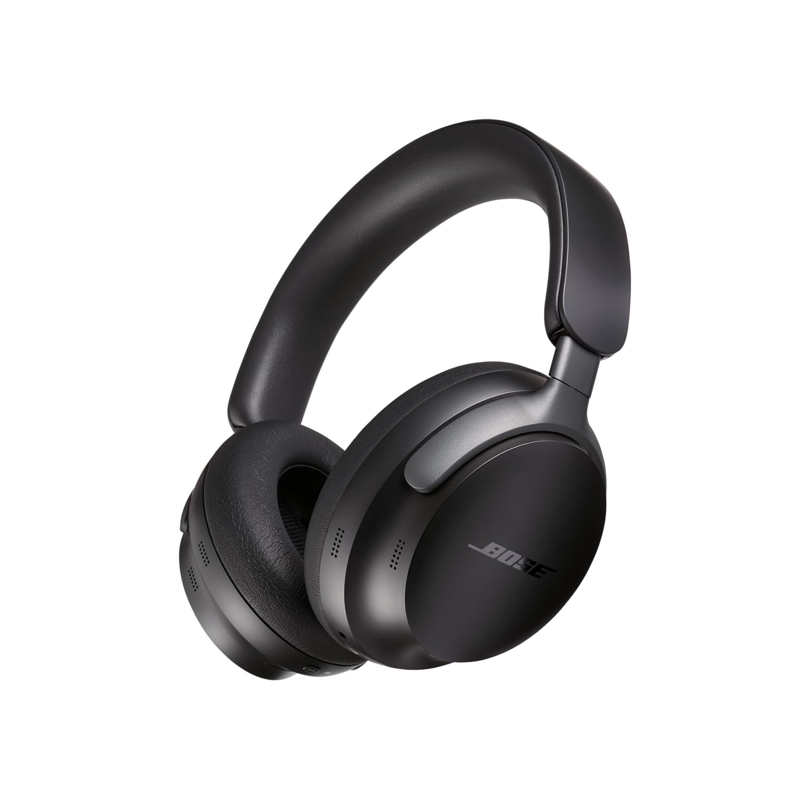 New Bose QuietComfort Ultra Wireless Noise Cancelling Headphones with Spatial Audio, Over-the-Ear Headphones with Mic, Up to 24 Hours of Battery Life, Black